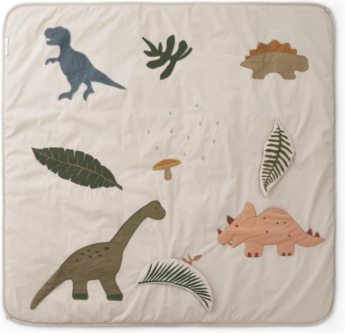 Speelkleed Glenn Activity Blanket Dark Sandy Mix | Liewood